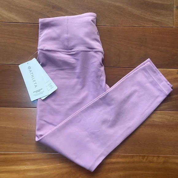 NWT Athleta 7/8 Tight Lilac M - Picture 6 of 7